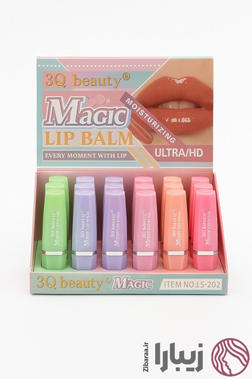 بالم لب حرارتی جامد مجیک | لب‌هایی نرم، خوش‌رنگ و درخشان