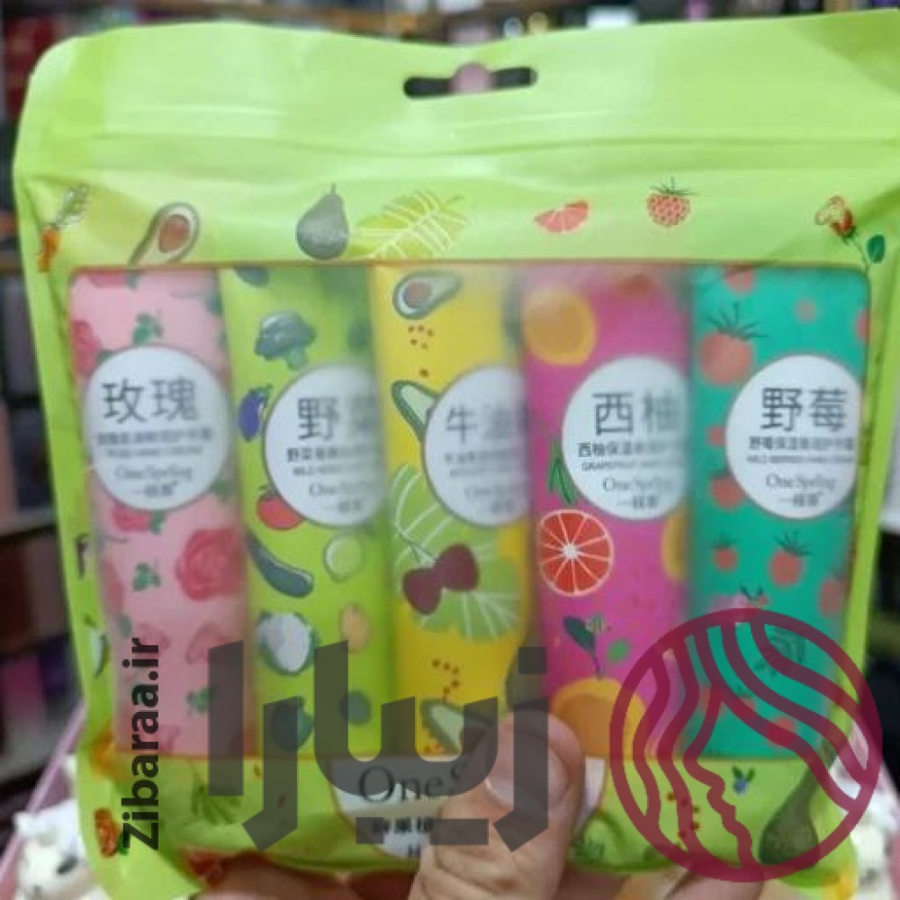 کرم پنج عددی میوه ای و ادکلنی